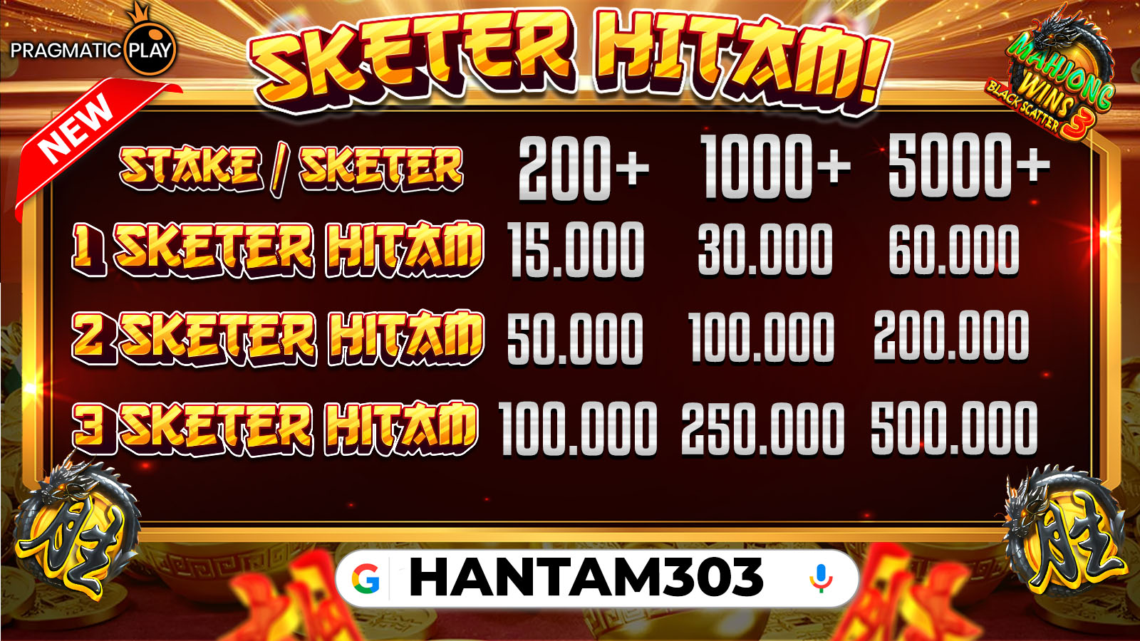 Bonus Hantam303